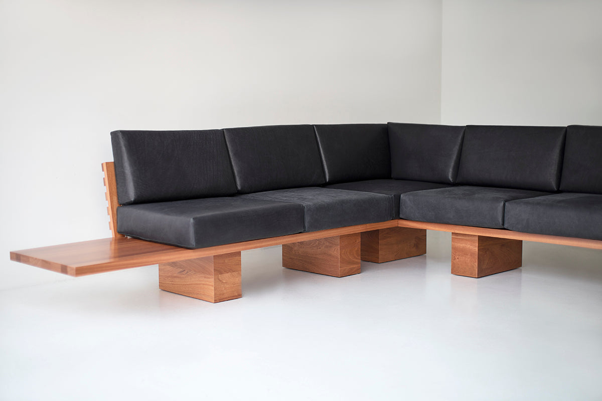 Suelo Leather Sectional for Bertu Home - 1525
