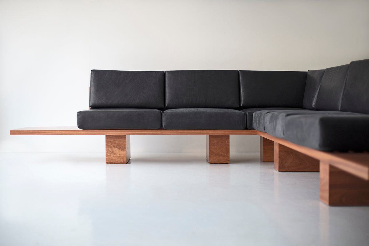 Suelo Leather Sectional for Bertu Home - 1525