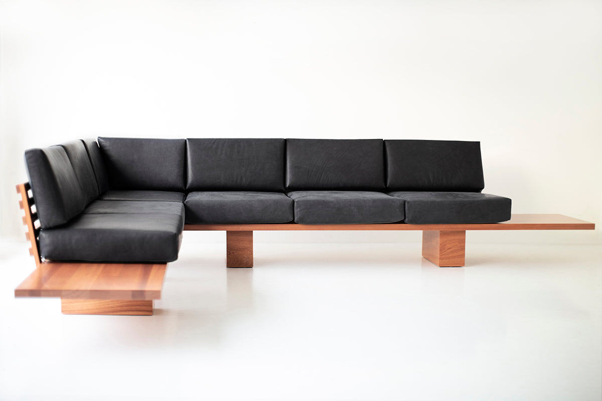 Suelo Leather Sectional for Bertu Home - 1525