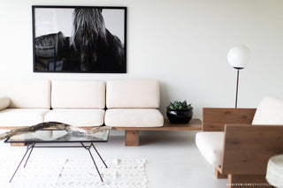 Suelo Modern Wood Sofa - 0520, 04