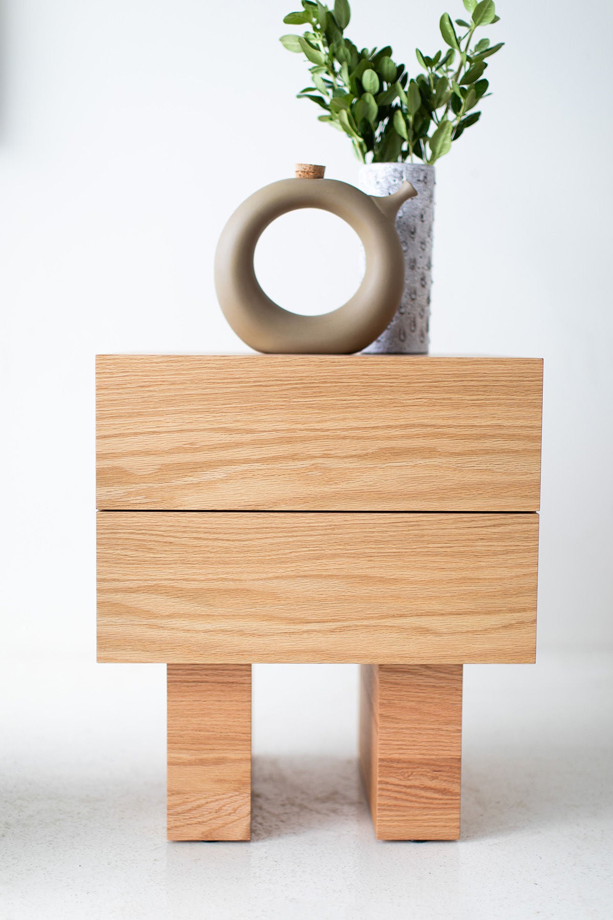 Suelo® Nightstand in Oak for Bertu Home - 0224