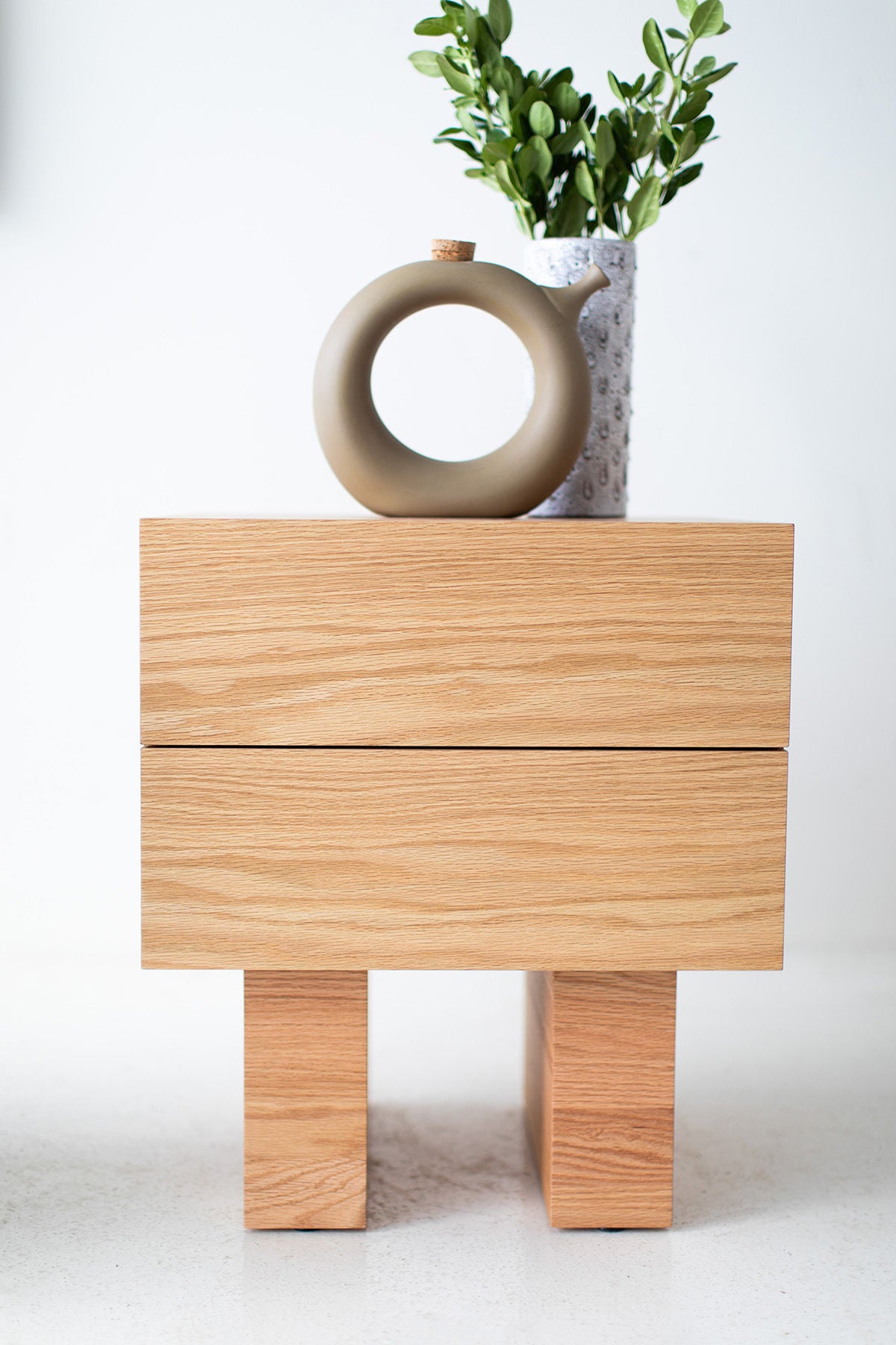 Suelo Nightstand in Oak for Bertu Home - 0224