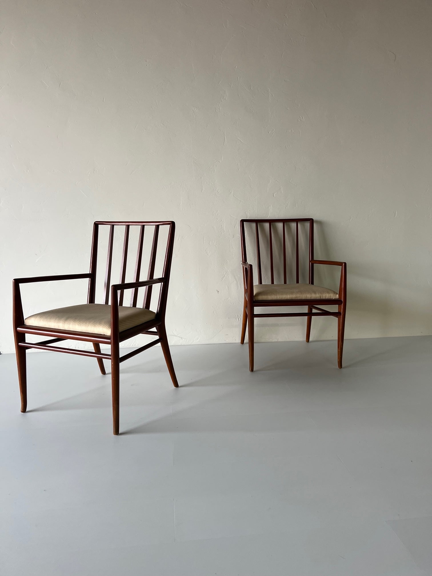T.H. Robsjohn Gibbings for Widdicomb Arm Chairs