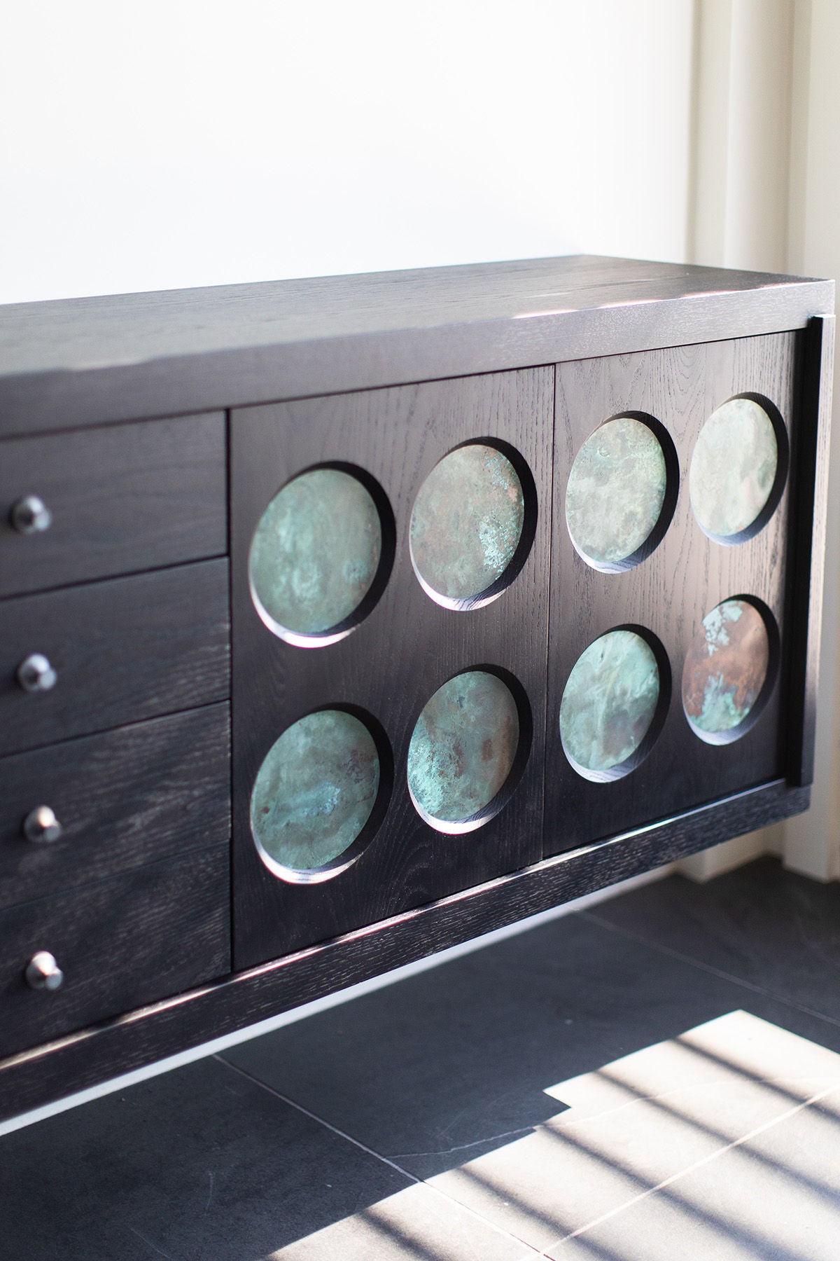 Toussaint Modern Oak Credenza for Craft Associates - 2407