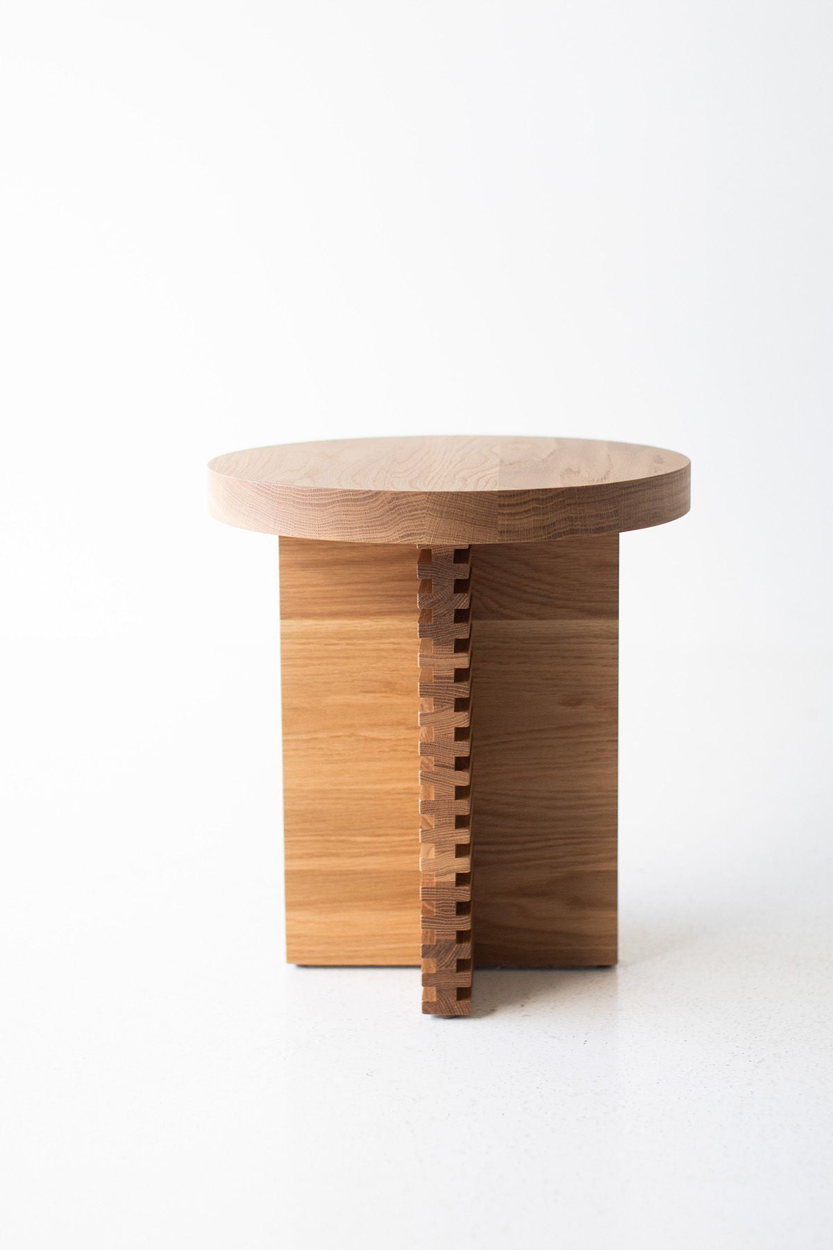 White Oak Cicely Side Table for Bertu Home - 1724