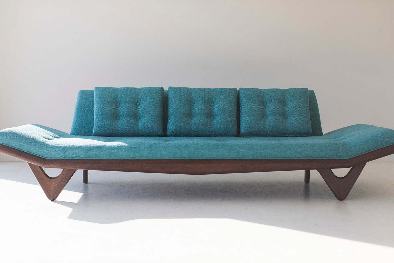 Alaska Modern Wood Sofa - 1403, 01