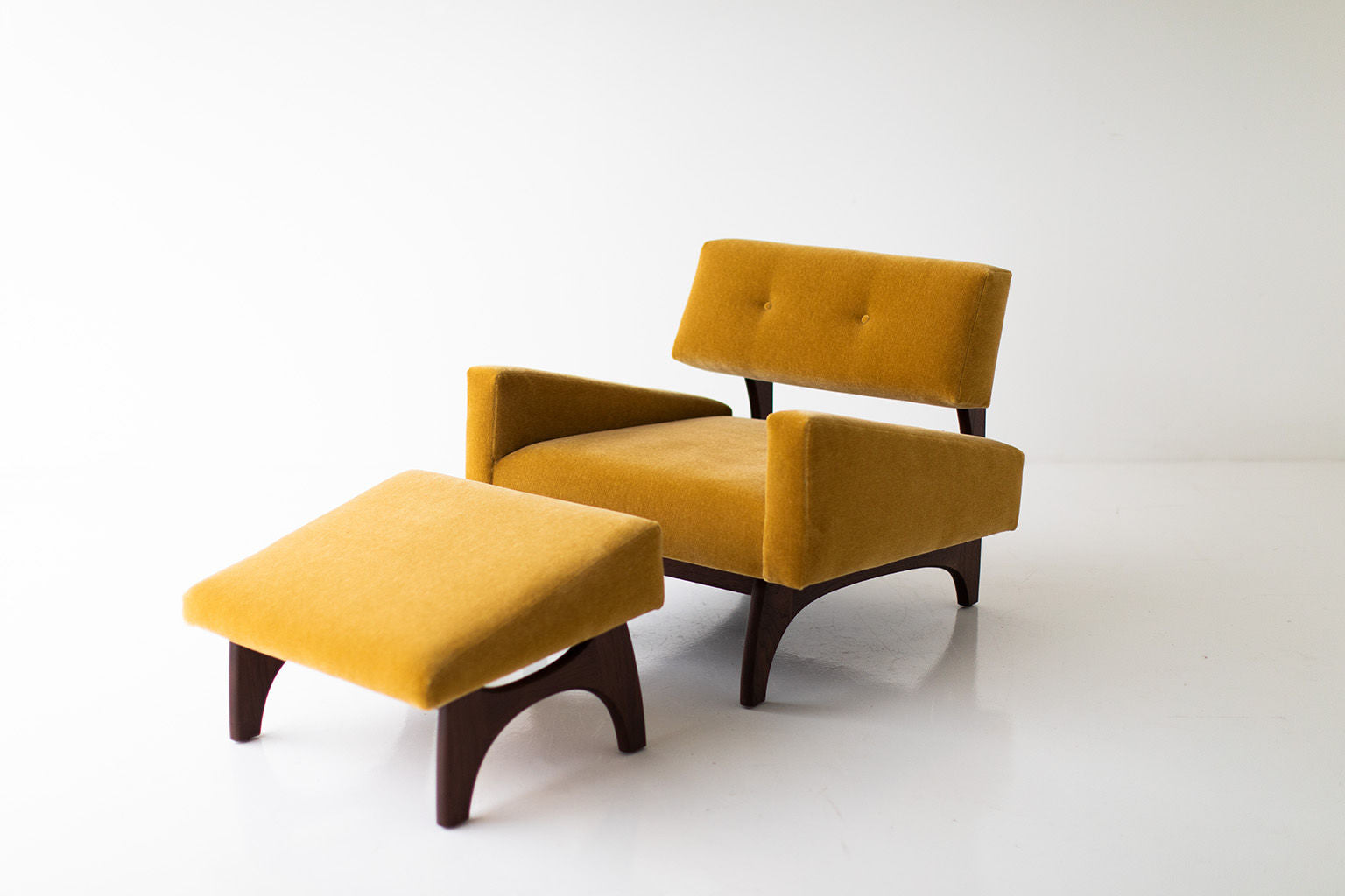 Canadian Modern Upholstered Ottoman 2315, Image 02