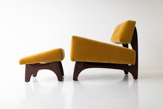 Canadian Modern Upholstered Ottoman 2315, Image 07