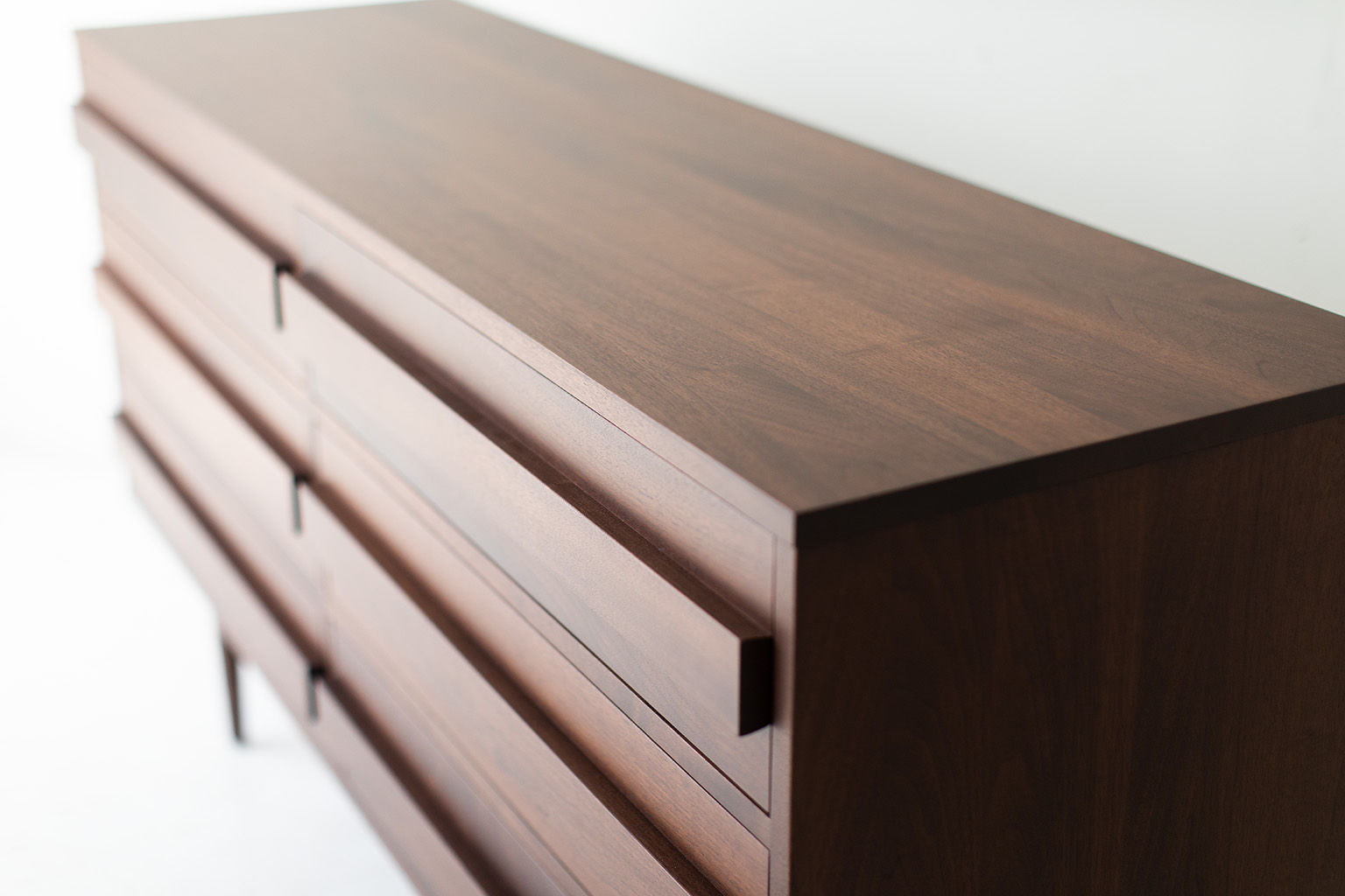 Modern Walnut Dresser - 1721