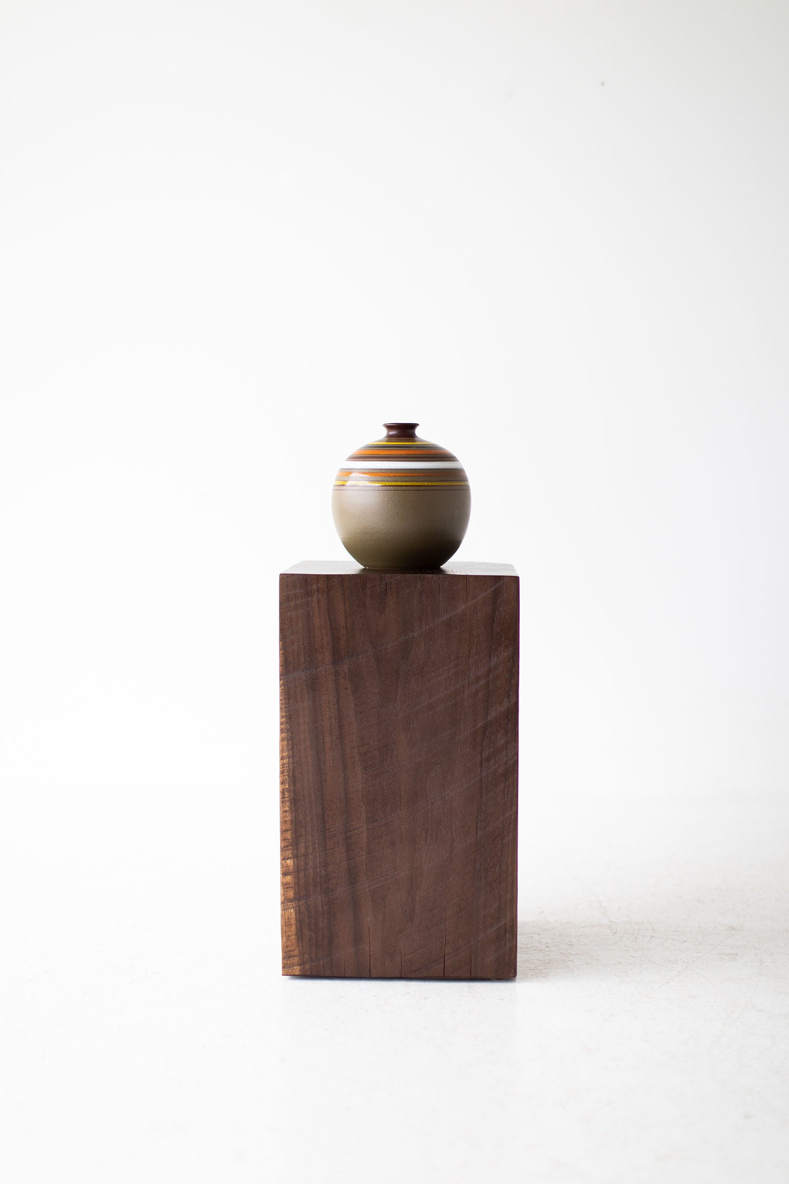 Modern Wood Side Tables - Walnut - 0621