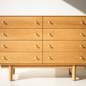 Peabody Modern Oak Dresser 2201P, Image 01