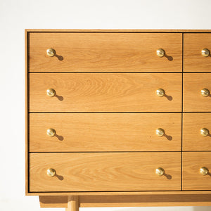 Peabody Modern Oak Dresser 2201P, Image 02