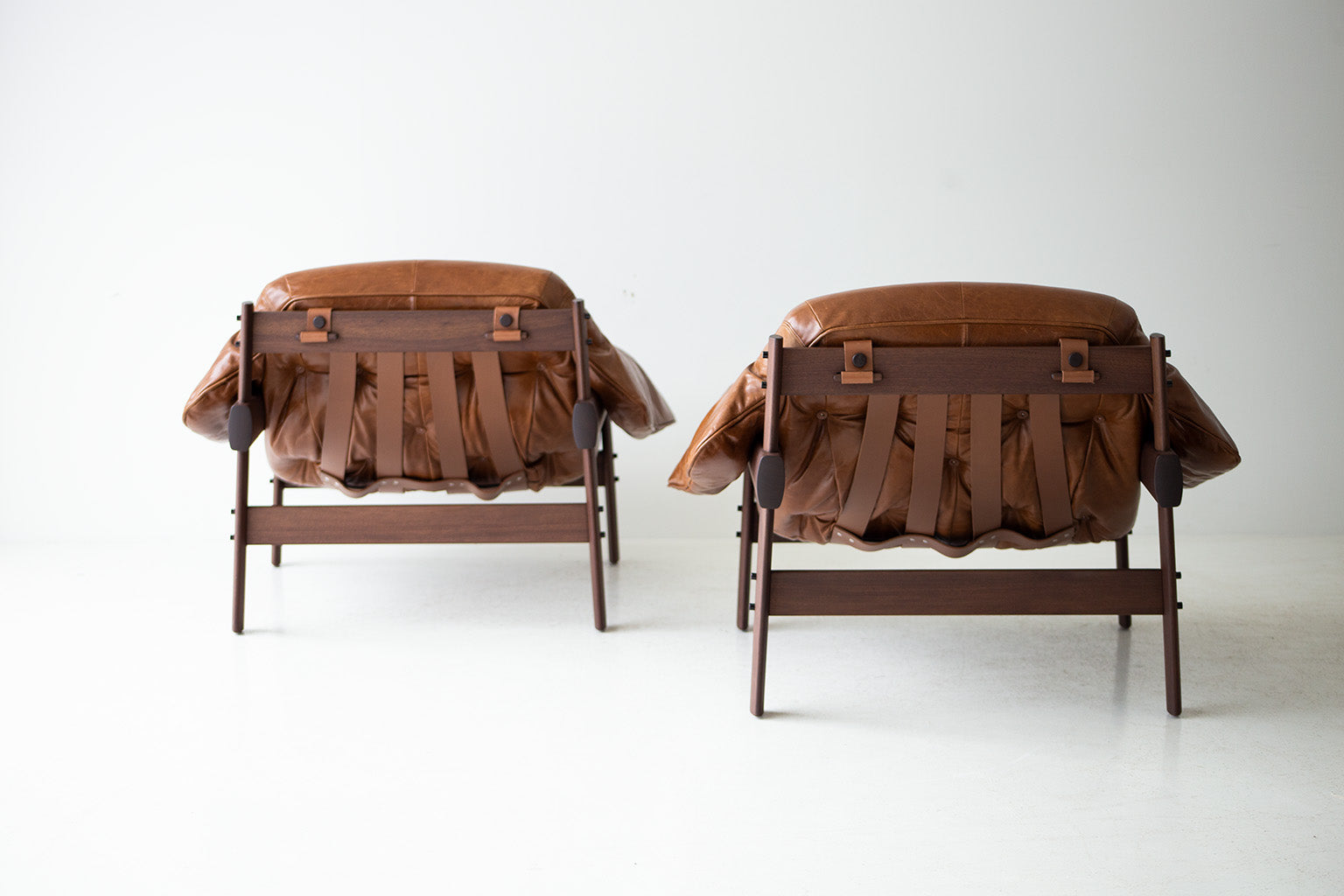Percival Modern Leather Lounge Chairs MP - 41
