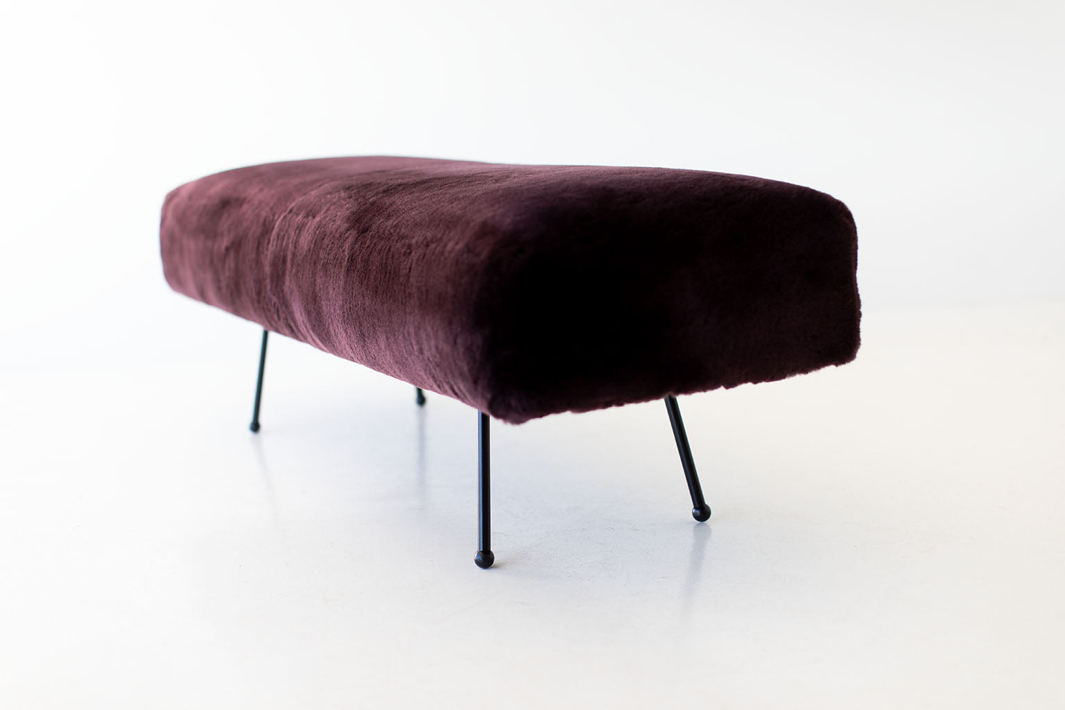 Trenchard Modern Fur Bench - 1710