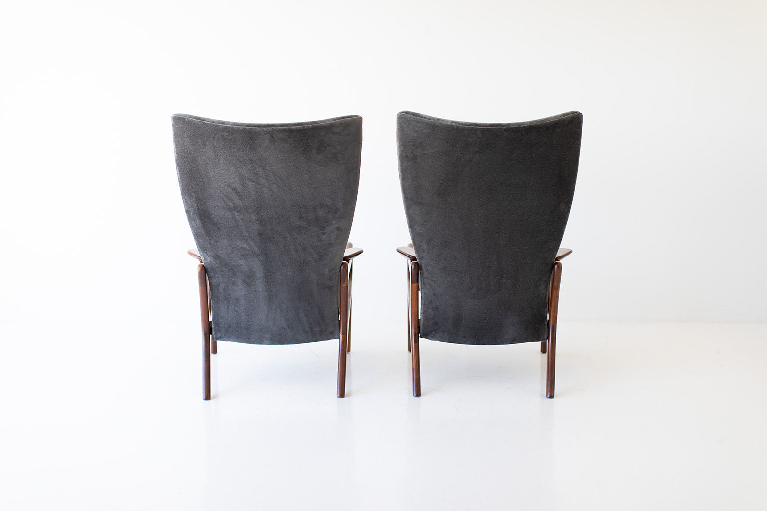 Adrian Pearsall High Back Lounge Chairs for Craft Associates Inc.