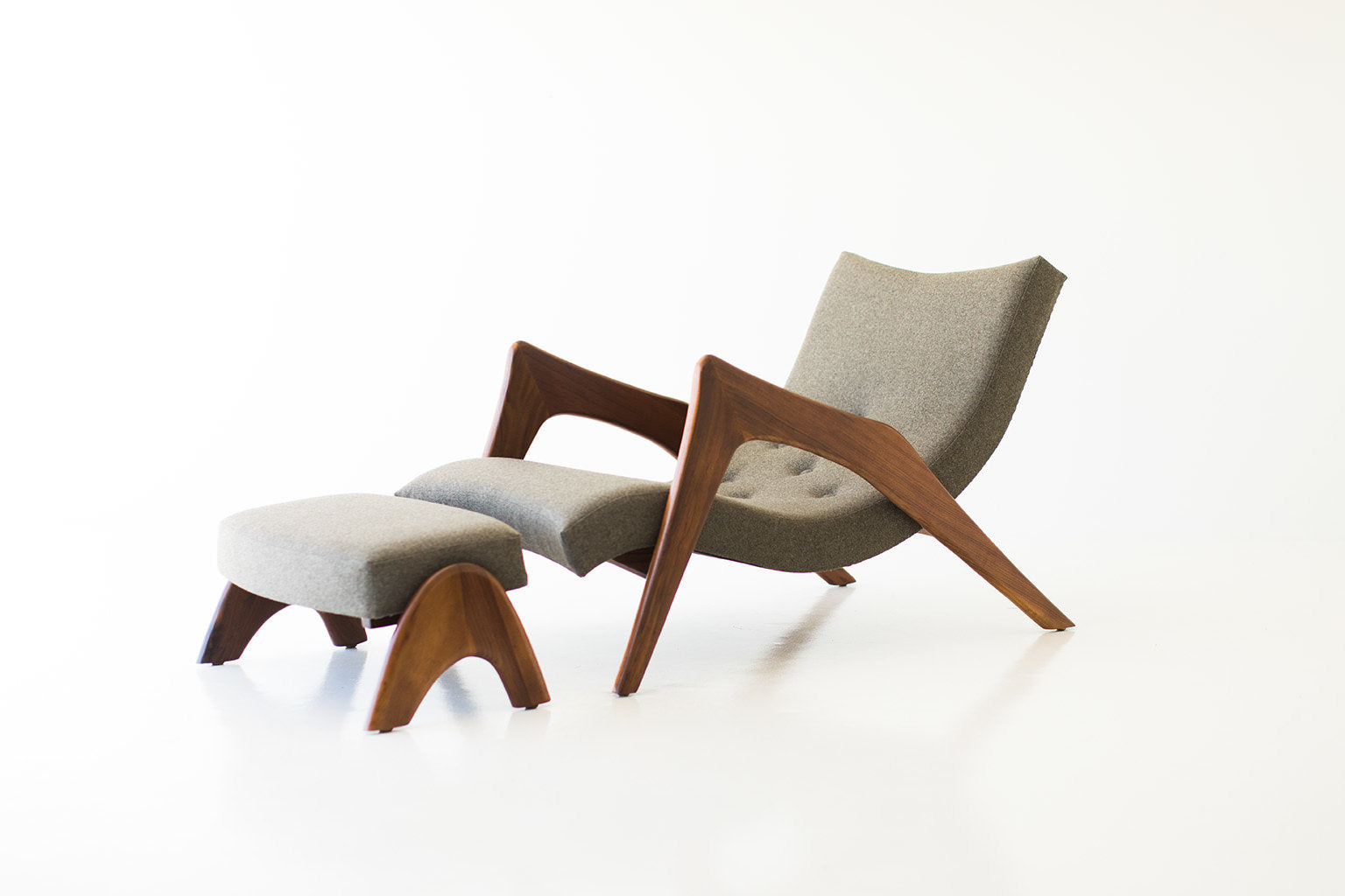 Adrian Pearsall Lounge Chair and Ottoman for Craft Associates Inc. - 05101802