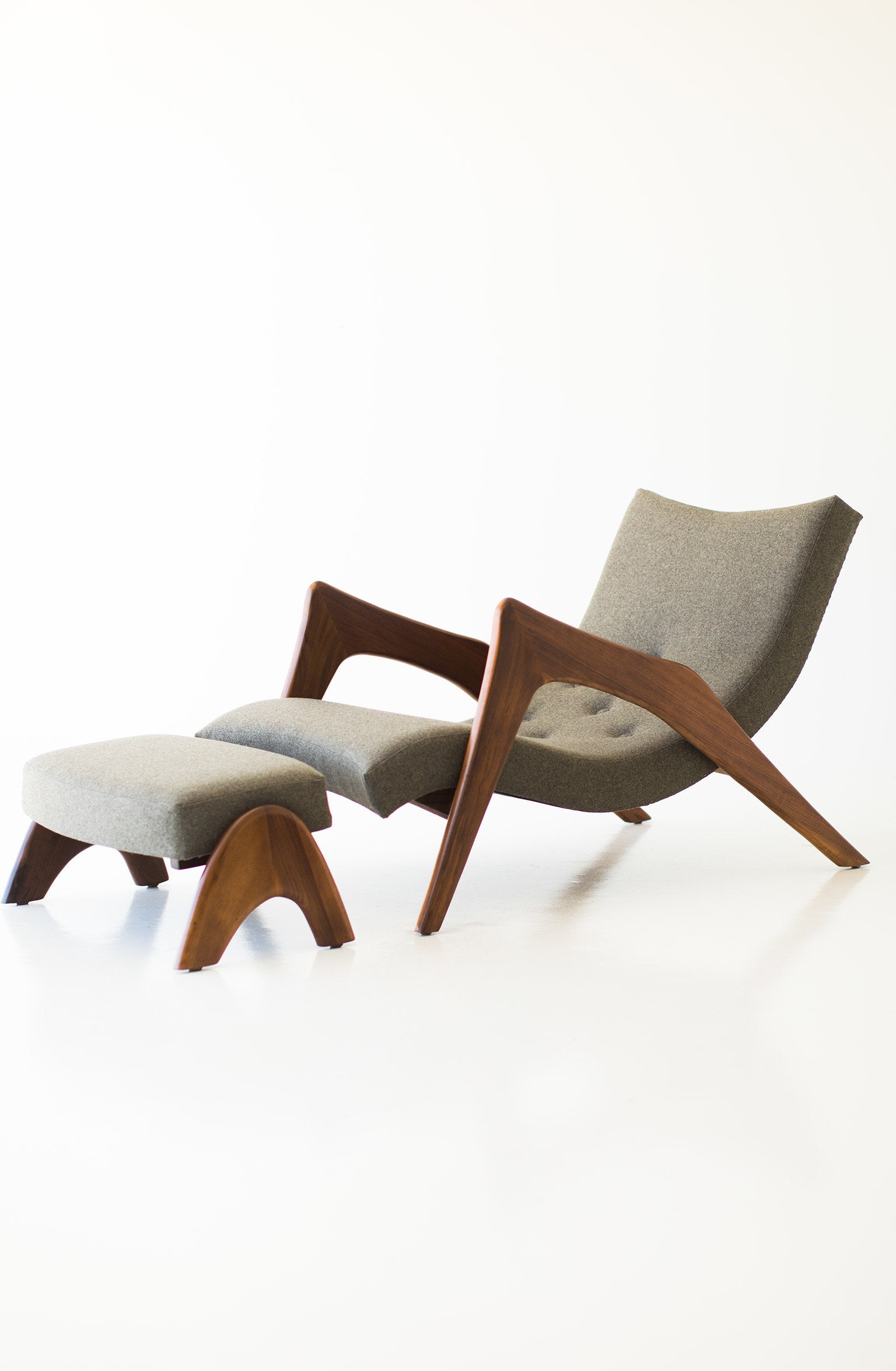Adrian Pearsall Lounge Chair and Ottoman for Craft Associates Inc. - 05101802