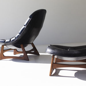 Adrian Pearsall Lounge Chair Ottoman Craft Associates Inc. 01031707, Image 10