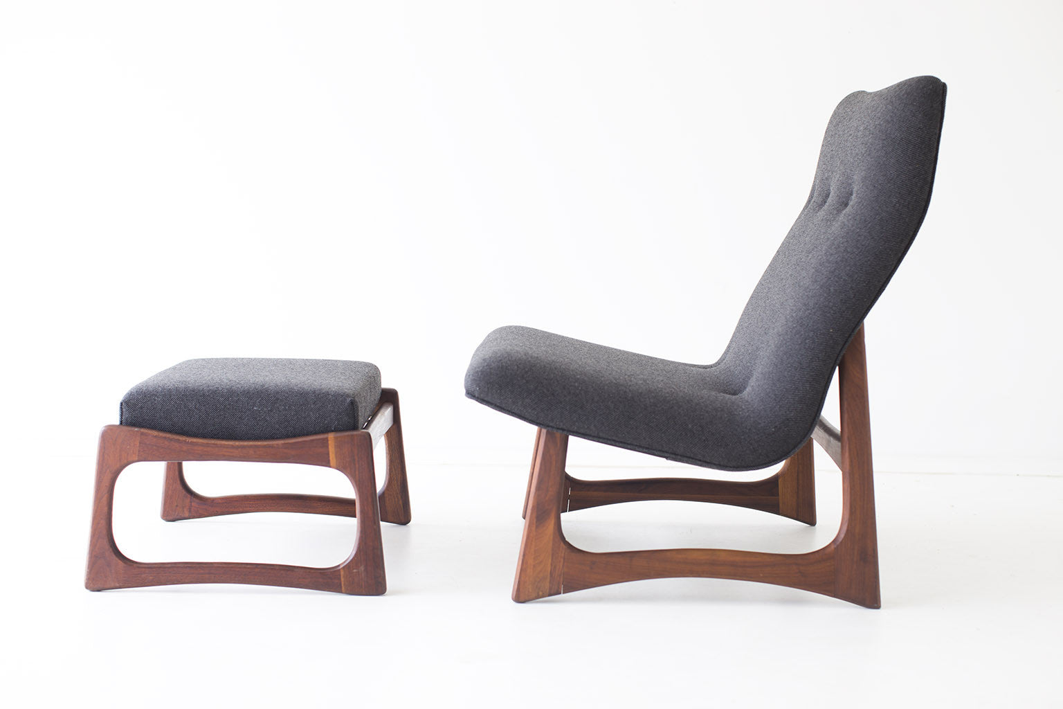 Adrian Pearsall Lounge Chair Ottoman Craft Associates 01181620, Image 02