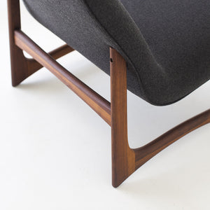 Adrian Pearsall Lounge Chair Ottoman Craft Associates 01181620, Image 07