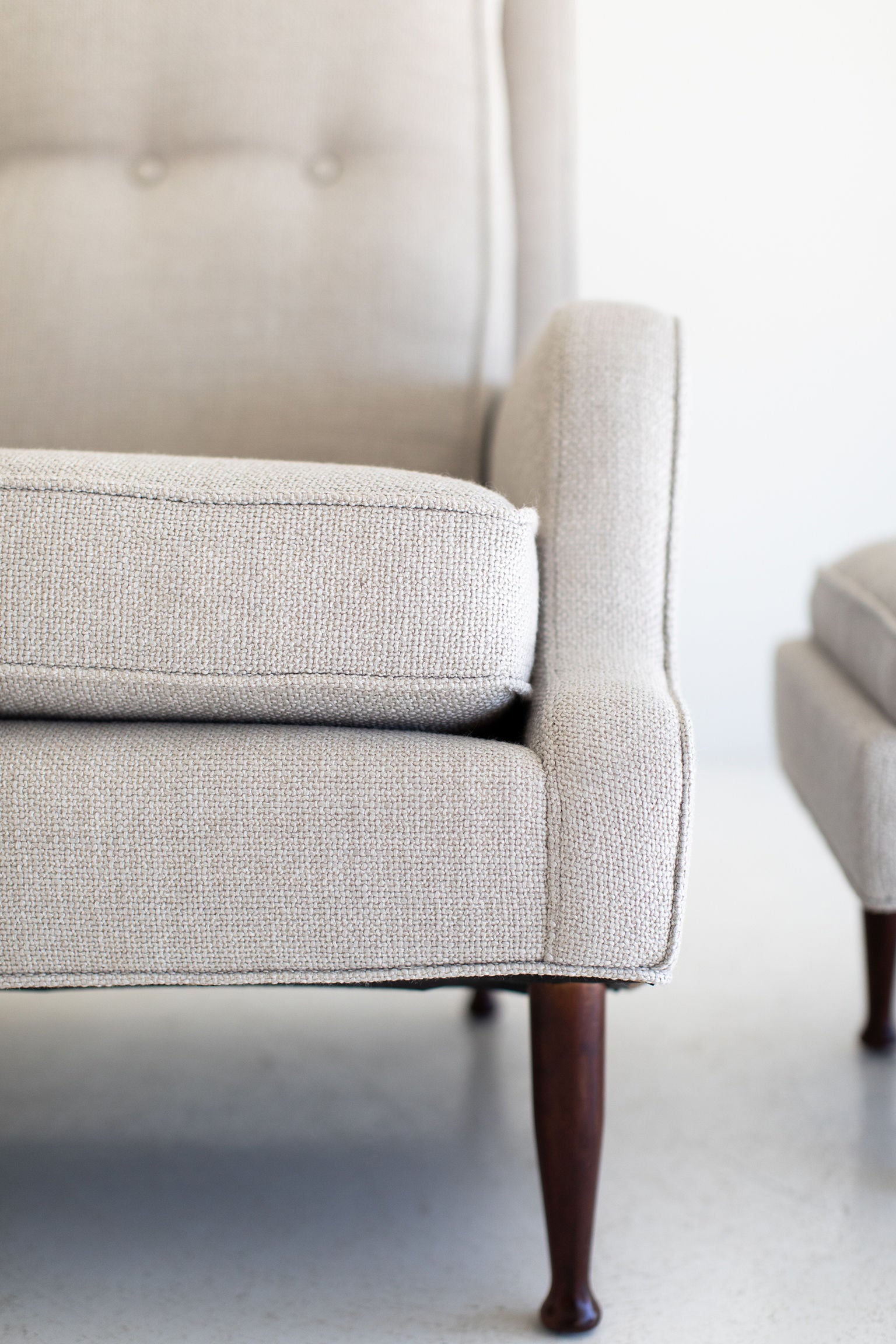 Erno Fabry Attributed Lounge Chair and Ottoman