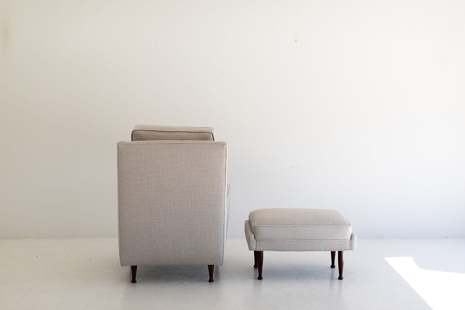 Erno Fabry Attributed Lounge Chair and Ottoman
