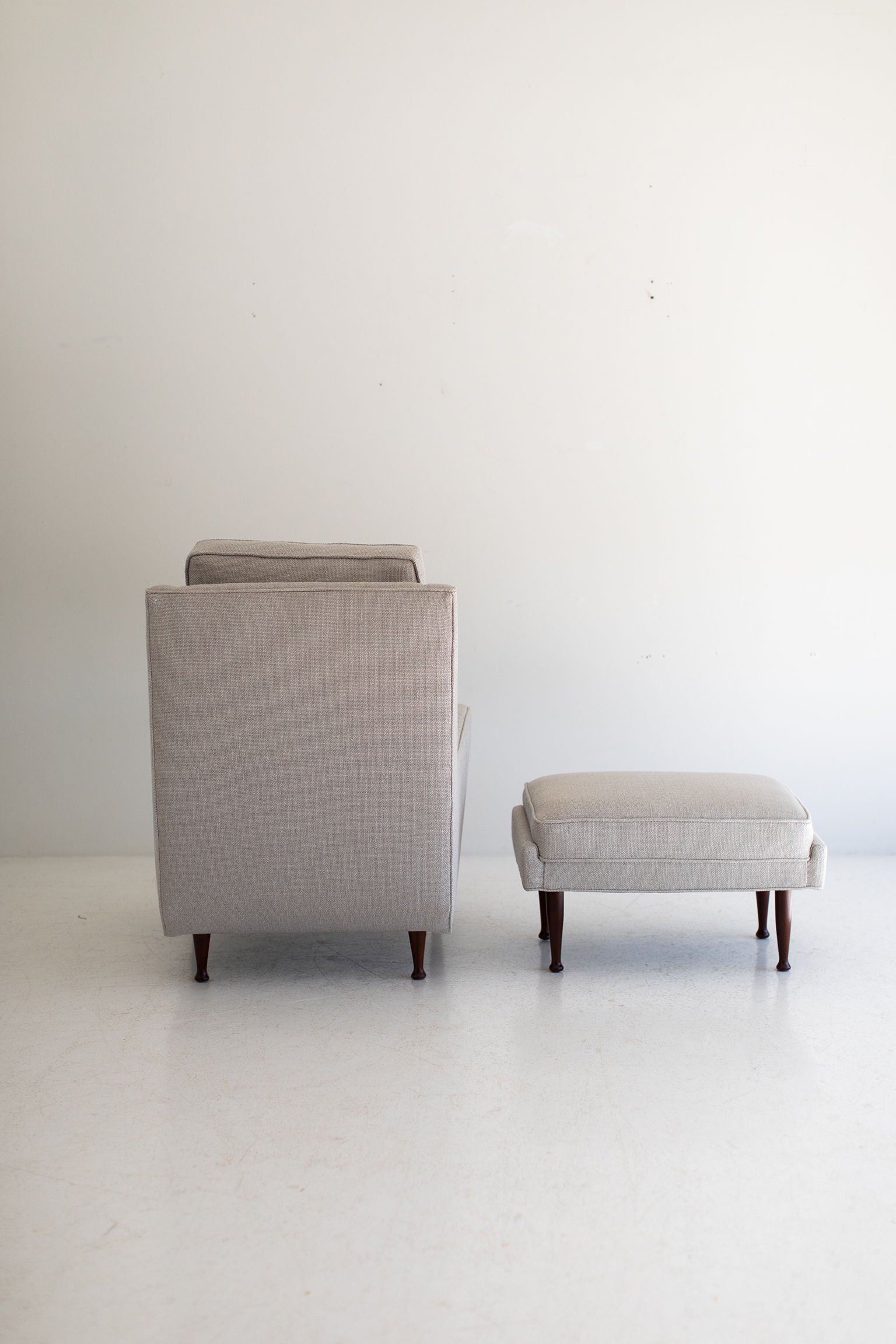 Erno Fabry Attributed Lounge Chair and Ottoman