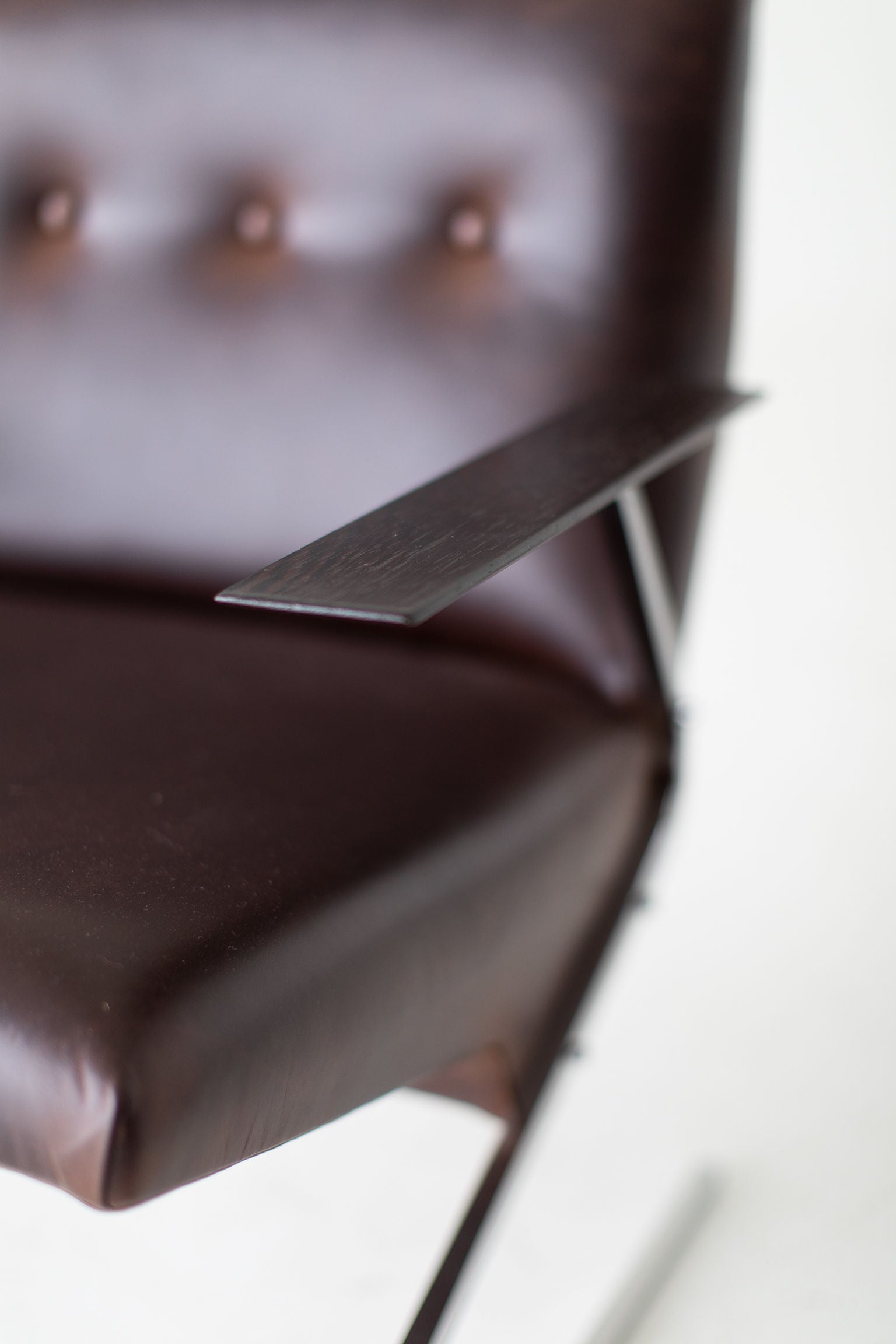 Georges Van Rijck Leather Lounge Chairs for Beaufort