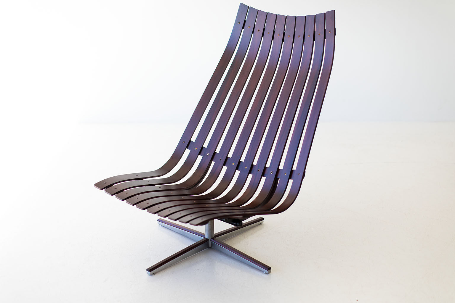 Hans Brattrud Rosewood Lounge Chair for Hove Mobler