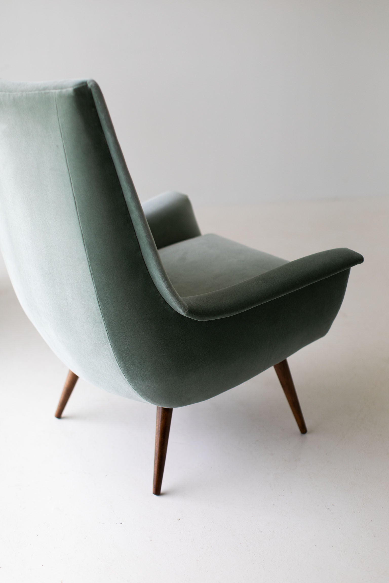 Lawrence Peabody High Back Lounge Chairs For Selig