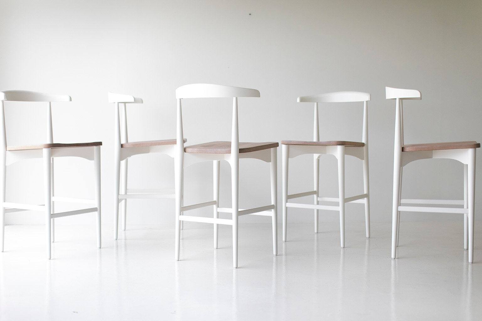 Lawrence Peabody Modern Bar Stools for Craft Associates®