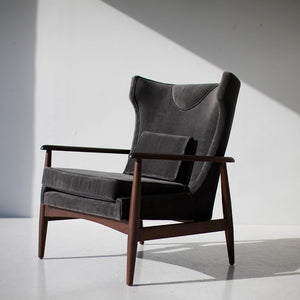 Lawrence Peabody Wing Chair For Craft Associates 2012P, Image 01