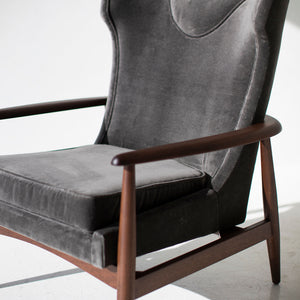 Lawrence Peabody Wing Chair For Craft Associates 2012P, Image 03
