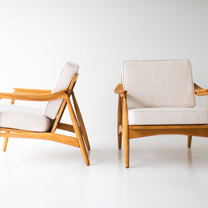 Lawrence Peabody Lounge Chairs for Richardson Nemschoff