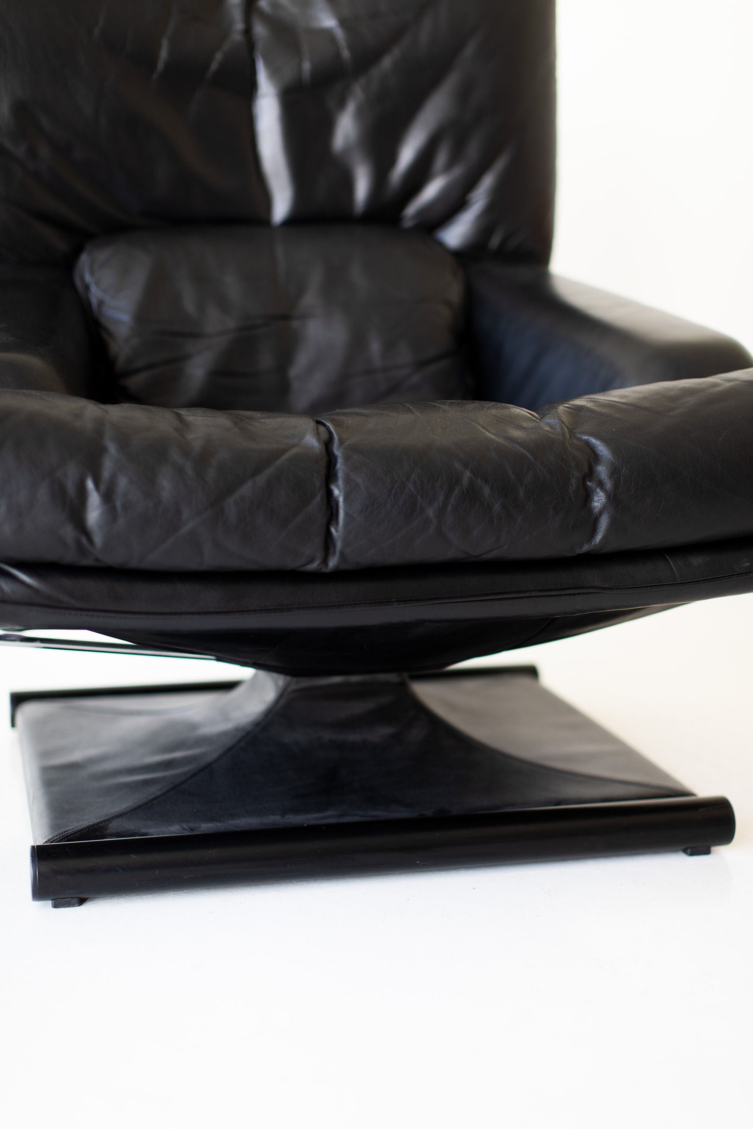 Mathias Hoffmann Lounge Chair and Ottoman for Rolf Benz