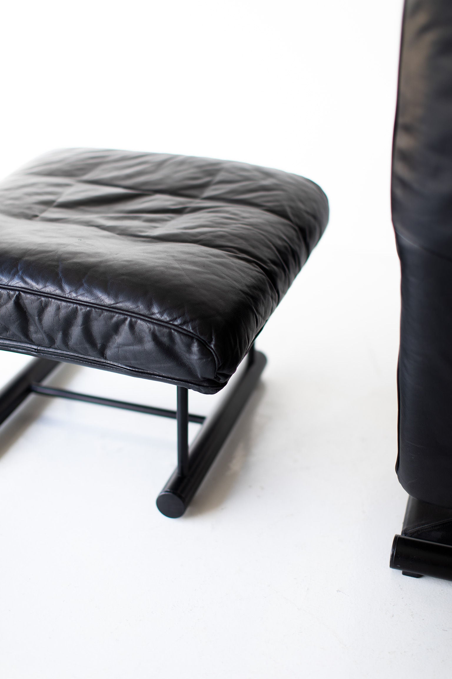 Mathias Hoffmann Lounge Chair and Ottoman for Rolf Benz