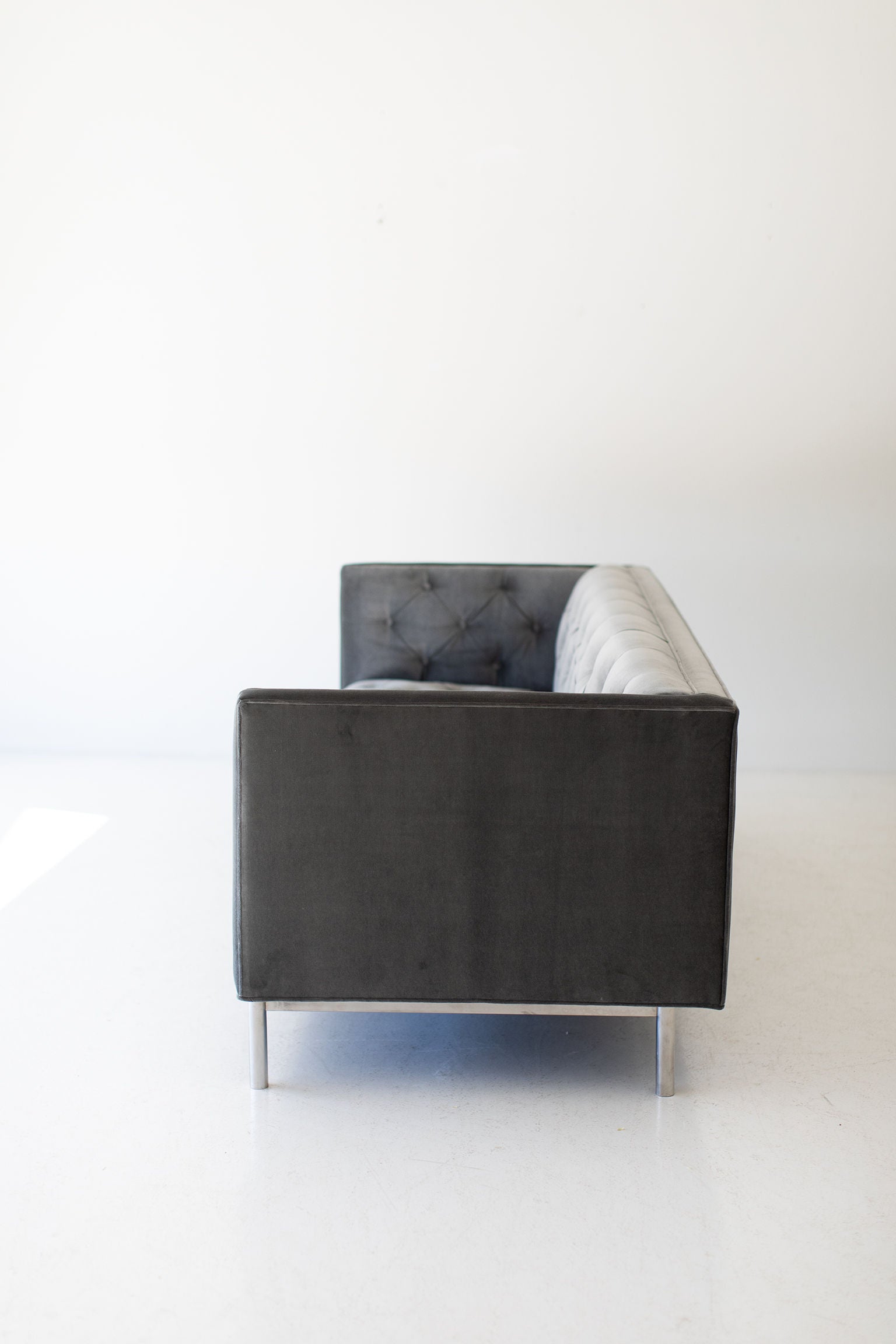 Mid Century Modern Tufted Sofa
