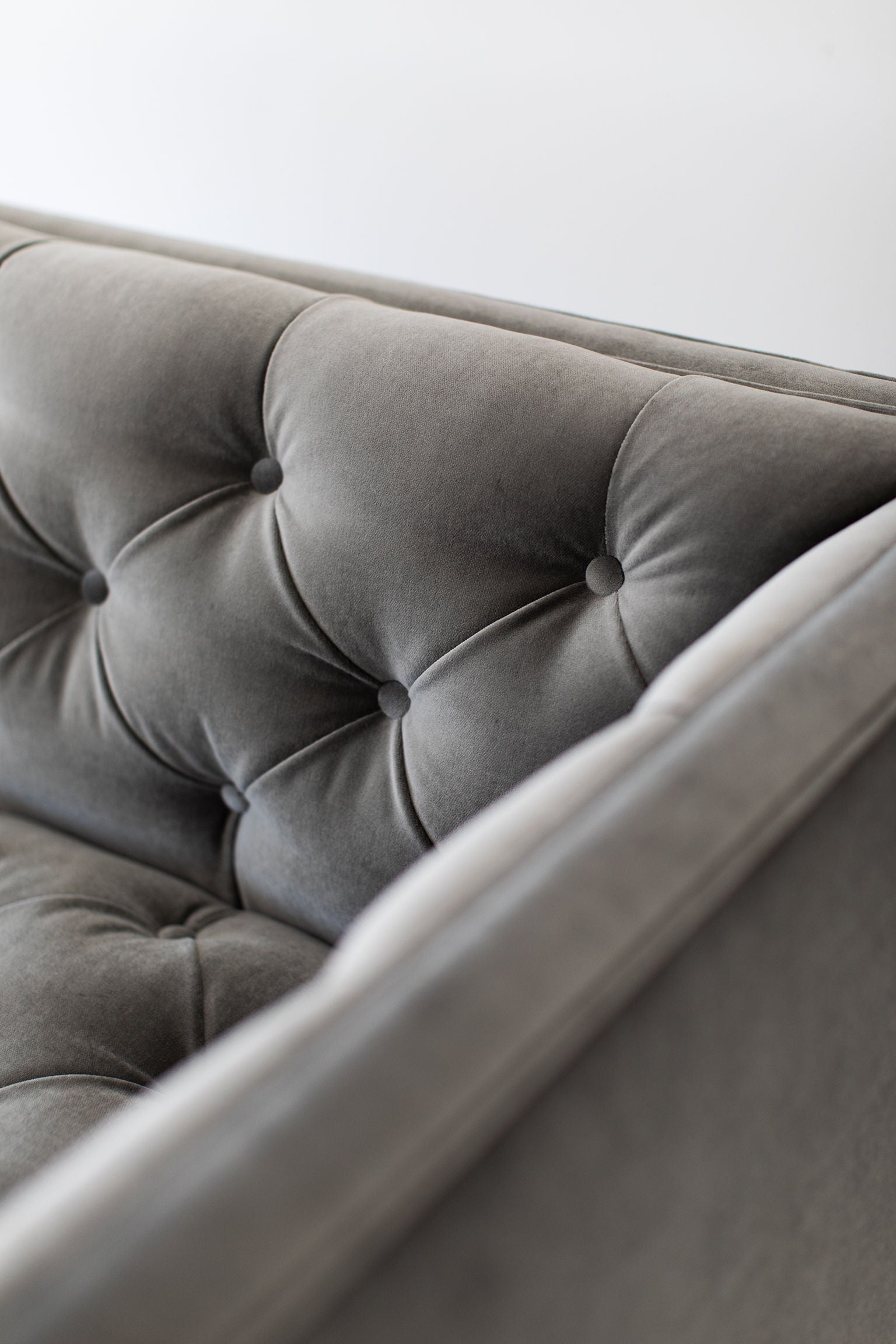 Mid Century Modern Tufted Sofa