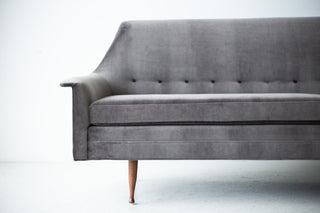 Mid-Century Modern Velvet Sofa for Selig, Image 03