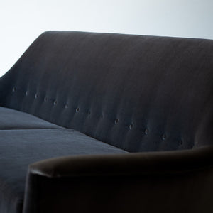 Mid-Century Modern Velvet Sofa for Selig, Image 06