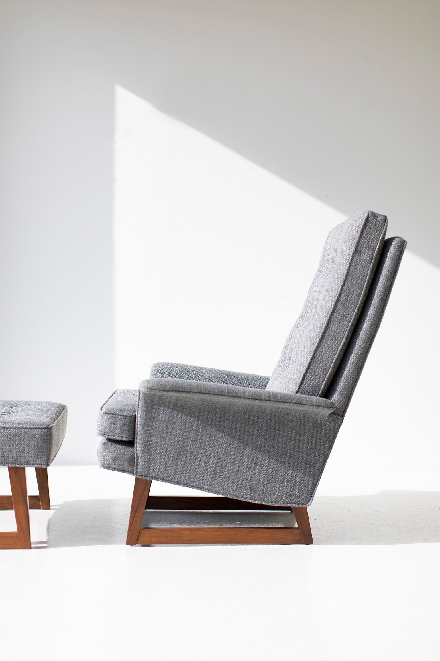 Milo Baughman Lounge Chair and Ottoman for Thayer Coggin - 02081901