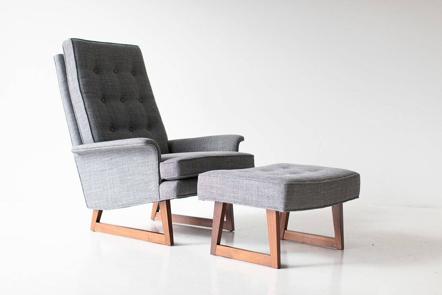 Milo Baughman Lounge Chair and Ottoman for Thayer Coggin - 02081901