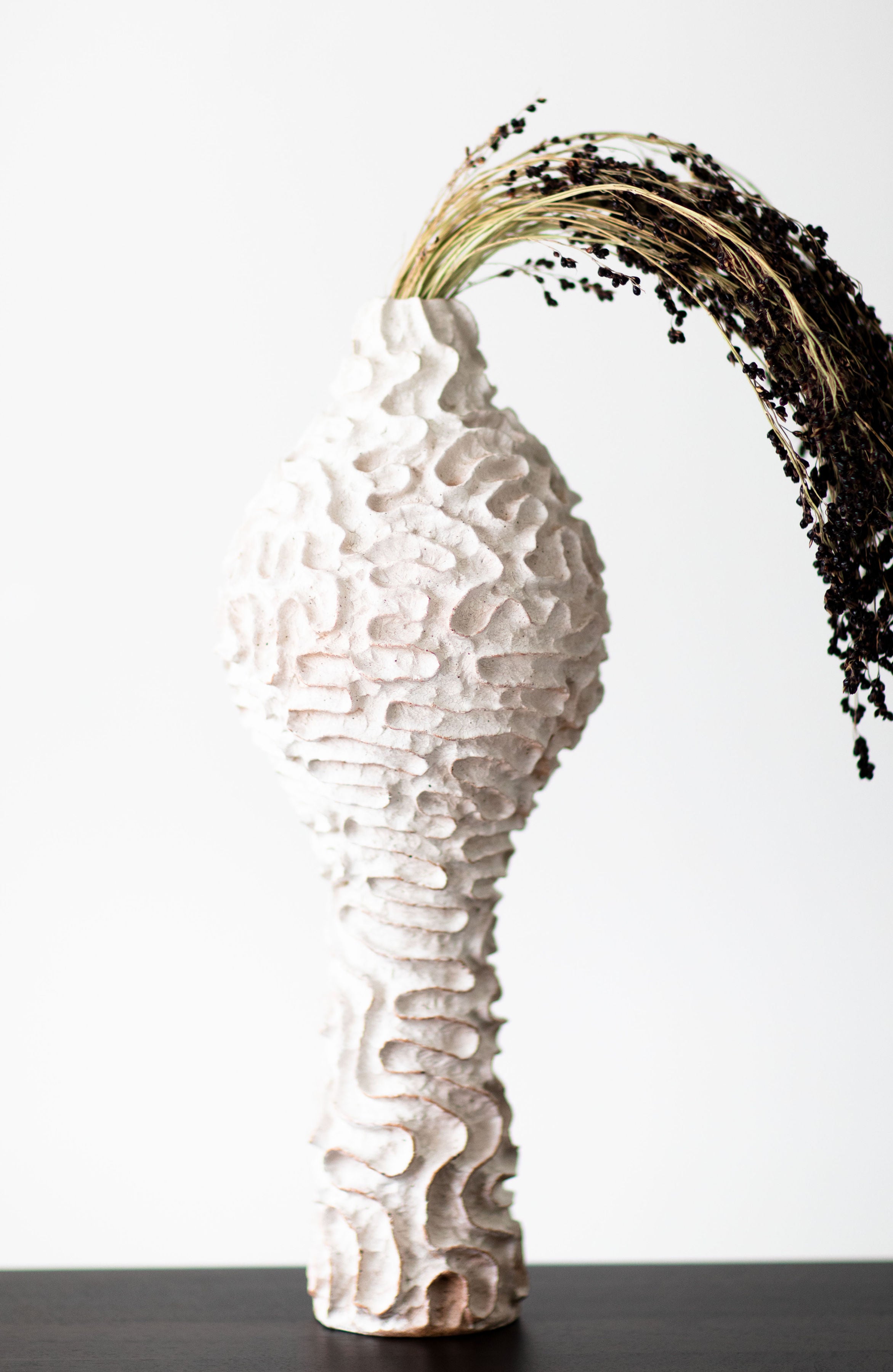 Modern Ceramic Vase by Suzy Goodelman - 1910SG - Craft Associates Furniture