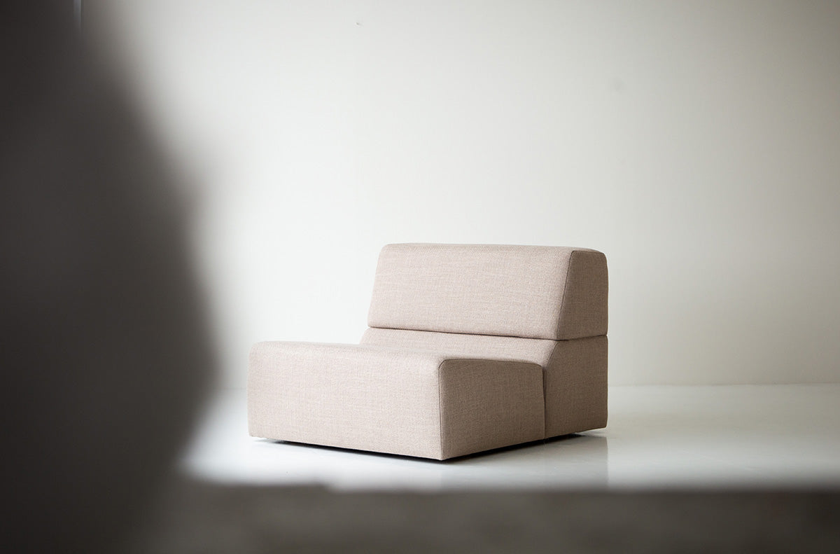 Modern Groove Lounge Chair - Modular Collection - 5022