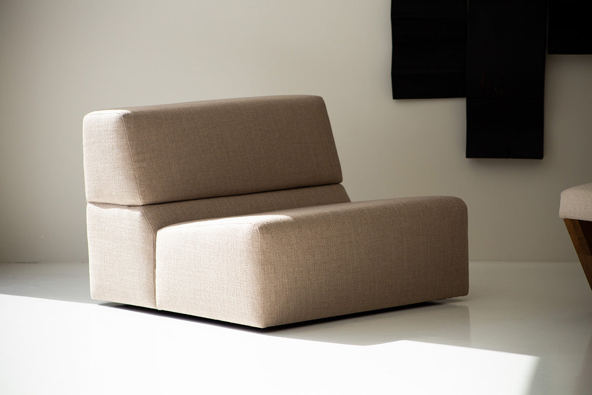 Modern Groove Lounge Chair - Modular Collection - 5022