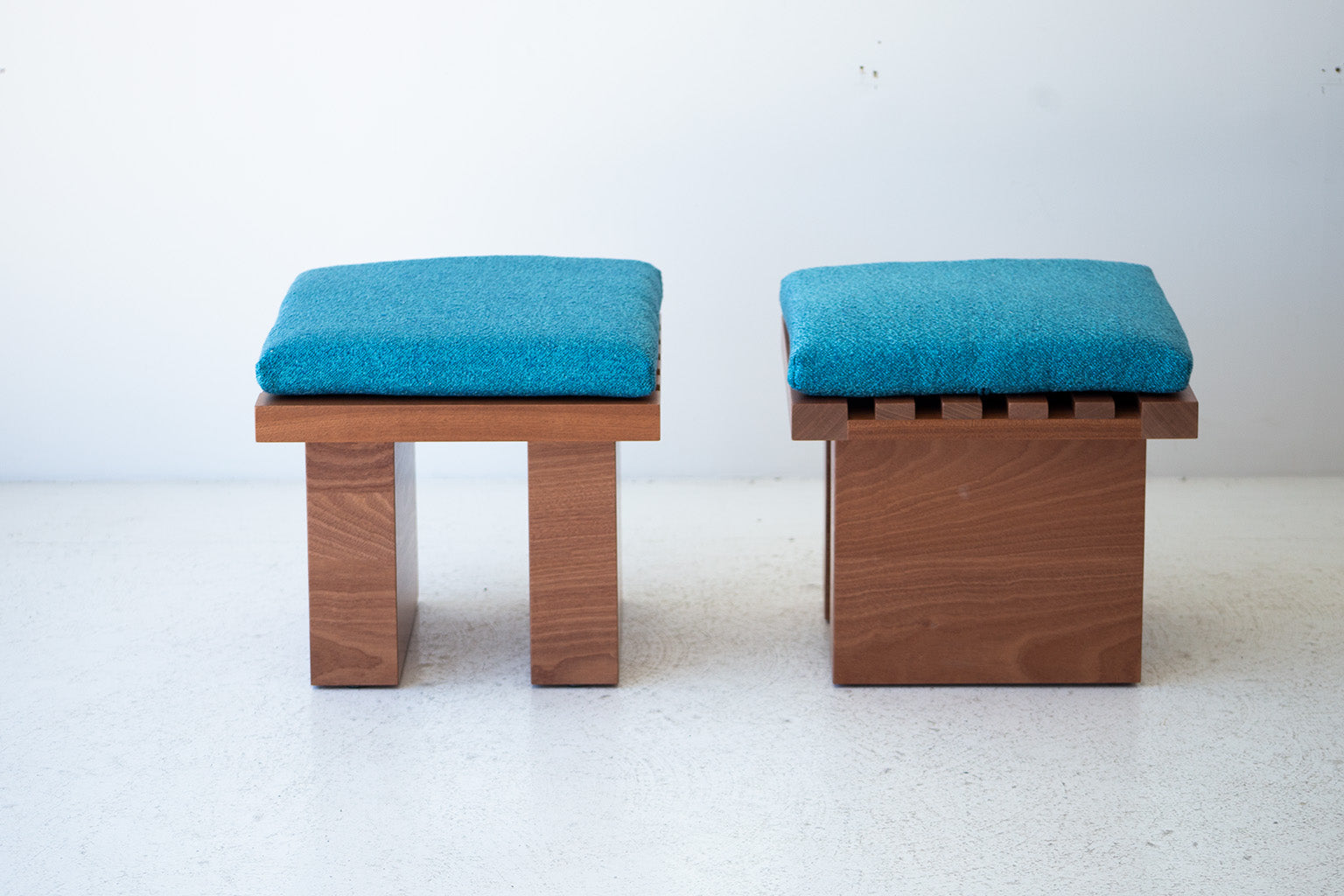 Modern Patio Furniture - Suelo Slatted Ottoman - 3322, 09