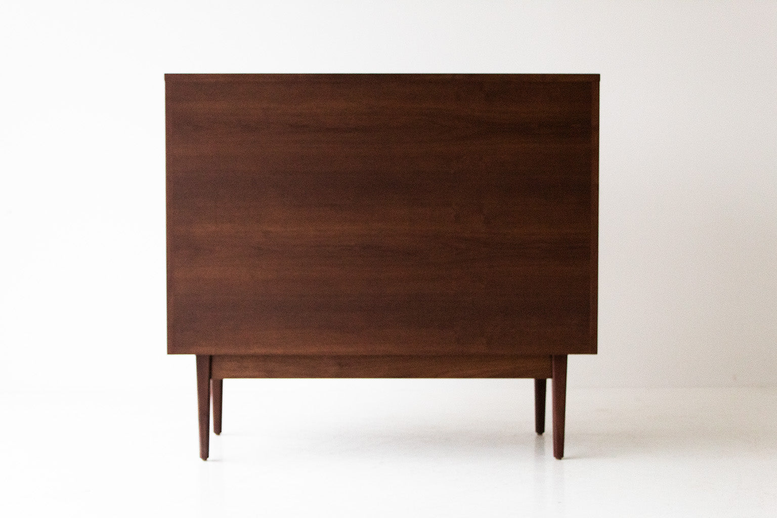 Modern Walnut 3-Drawer Dresser - 1122