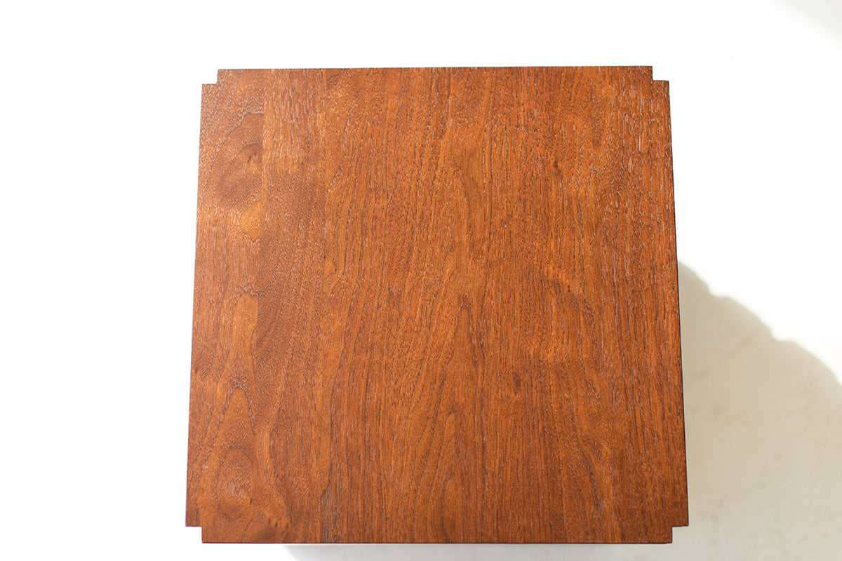 Modern Walnut End Table - The Cicely - 0223