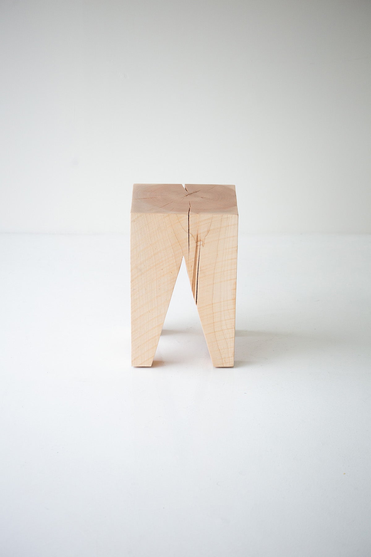 Modern Wood Stool - The Vega - 4922