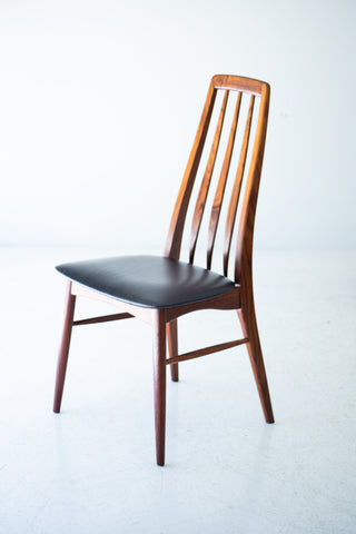 Niels Koefoed Rosewood Eva Dining Chairs for Koefoeds Hornslet 10